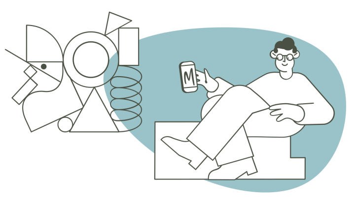 Illustration von Moviiu Kunsttransporte