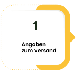 Moviiu Kunsttransporte Schritt 1 Angaben zum Versand
